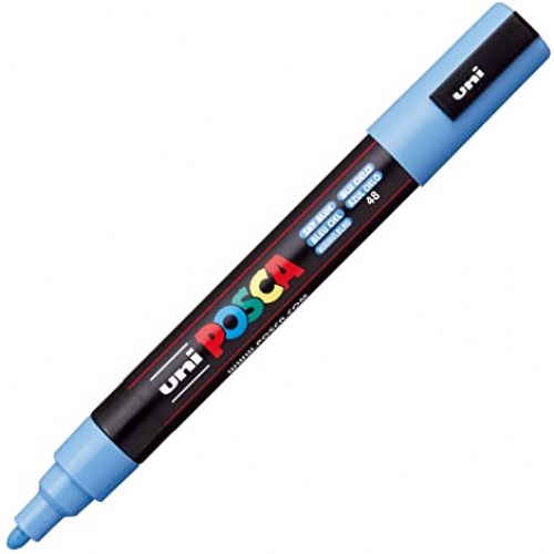 MARKER UNI POSCA PM-5 Blu Cielo